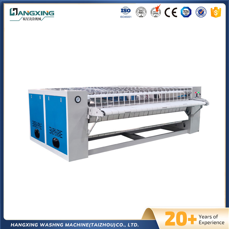 Automatické jednorázové válce s dvojitými válci žehlicí stroj Automatické jednorázové válce s dvojitými válci žehlicí stroj