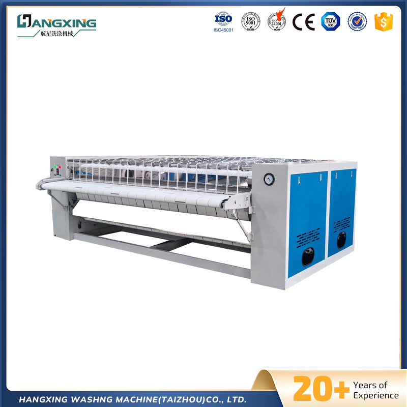 Automatické jednorázové válce s dvojitými válci žehlicí stroj Automatické jednorázové válce s dvojitými válci žehlicí stroj