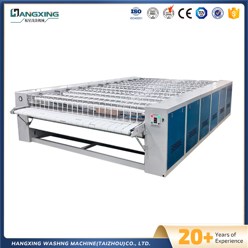 Automatické jednorázové válce s dvojitými válci žehlicí stroj