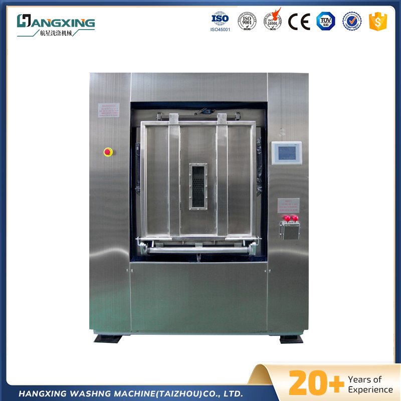 Automatické izolované průmyslové praní a odvodňovací stroj