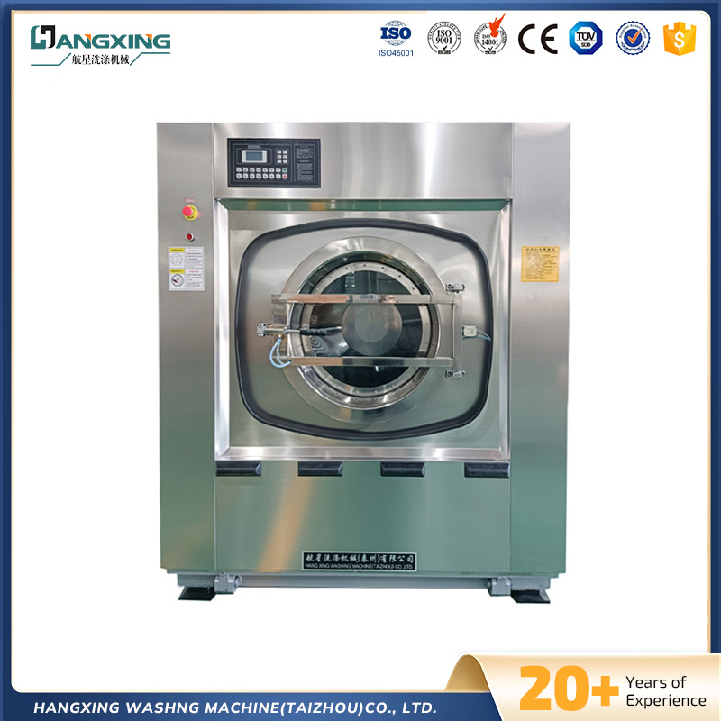 Automatické nakloněné průmyslové praní a odvodňovací stroj